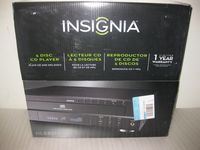 Insignia - 5-Disc CD Changer