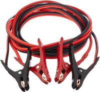 AmazonBasics Jumper Cable for Car Battery, 8 Gauge, 16 Foot