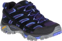 Merrell Women's Moab 2 Vent Hiking Shoe, Black/Baja, 9.5 M US