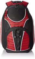 World Traveler TSA Friendly 17" Laptop Backpack, Red