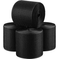 Cable Floor Strip Cord Cover Grip Floor Cable Protector Carpet Cable Management, Hold Cords in Place, Keep Cables Organized, Protect Cords and Prevent a Trip Hazard, 3 Inch x 10 Feet (40 Feet, Black)