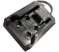 Milwaukee M18 Battery Power Mount Connector Adapter Dock Holder w 12 awg wires