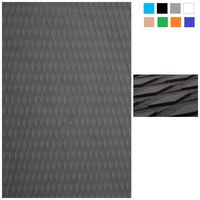 Abahub Non-Slip 2 pcs Traction Pad Deck Grip Mat 30in x 20in Trimmable EVA Sheet 3M Adhesive for Surfboard SUP Gray