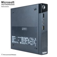 2019 Lenovo THINKCENTRE M83 Tiny Form Factor , Intel Core I5 4590T, 12G DDR3, 512G SSD, VGA, DP, USB 3.0, WiFi, BT 4.0, Win 10 64 Bit-Multi-Language(CI5)(Certified Refurbished)