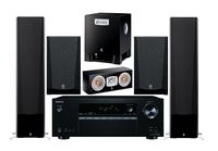 Onkyo 5.2 -Channel Wireless Bluetooth 4K 3D A/V Surround Sound Multimedia Home Theater System