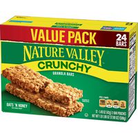 Nature Valley Granola Bars, Crunchy Oats 'n Honey, 17.88 oz, 6 Boxes