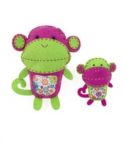 American Girl Crafts Monkey Sew and Stuff Activity Kit, DIY Monkey Stuffed Animals