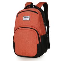 ASPENSPORT School Backpack fit 15.6 inch Laptop - Water Repellent Lightweight Durable - Casual Daypack with Bottle Side pockets 20L Orange