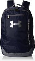 Under Armour Men's Hustle LD Water Resistant Backpack Laptop, Midnight Navy (410), One Size