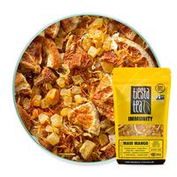 Tiesta Tea | Maui Mango, Loose Leaf Mango Pineapple Fruit Tea | All Natural, Caffeine Free, Immunity Boosting, No Artificial Flavors/Preservatives | 2.2oz Resealable Pouch - 30 Cups | Mango Herbal Tea