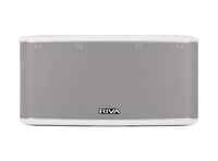 RIVA FESTIVAL Smart Speaker Mid-Size Wireless for Multi-Room music streaming and voice control works with Google Assistant (White)
