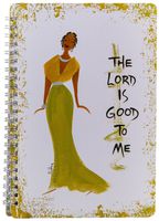 Shades of Color The Lord Is Good To Me Journal, 5.5 x 8.5 Inches, 140 lined pages (J016)