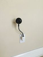 Nest Cam Flexible Cable Omnidirectional 360 Degree Stand AC Outlet Wall Mount