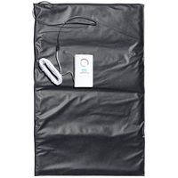 Ideal Security SK630 SOLO Pressure Mat Alarm With With Loud Buzz and Pleasant Chime, Triggered When Stepped On On, White Black