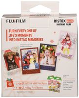 Fujifilm Instax Mini Film Holiday Value Pack - 40 Exposures