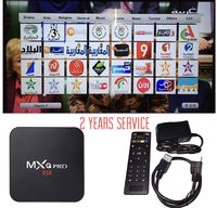 MX Arabic IPTV Box with 2 Years Subscription