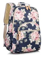 Leaper Big School Backpack for Girls Travel Bag Bookbag Satchel Bag Dark Blue