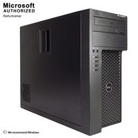 2018 Dell T1650 TW, Intel XEON QuadCore E3-1225V2 up to 3.6G;8MB Cache,16G DDR3,240G SSD+3TB,DVD, GTX1050 TI 4G(OC),WiFi,DP,VGA,W10P64-Multi-Language Support English/Spanish(Renewed)