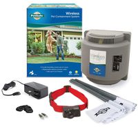 PetSafe Wireless Dog and Cat Containment System - from the Parent Company of INVISIBLE FENCE Brand - Above Ground Electric Pet Fence
