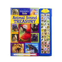 Encyclopedia Britannica Kids - Animal Sound Treasury Book - PI Kids (Play-A-Sound)