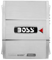 BOSS Audio Systems CHM1500 CHAOS 1500-Watt Monoblock, Class AB 2 to 8 Ohm Stable Monoblock Amplifier with Remote Subwoofer Level Control