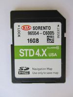 C6005 2015 2016 2017 KIA SORENTO Navigation MAP Sd Card ,GPS UPDATE , U.S.A OEM PART # 96554-C6005 16GB STD4.X OEM PART