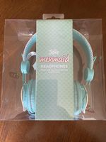 Justice Mermaid Headphones with Seashells Over-Ear