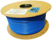 SHAMROCK CONTROLS UL1015-16AWG-BLUE-500 FT UL 1015 Stranded Copper Wire, 16 AWG, 600V, 500', RAL 5015 Color Code, Blue