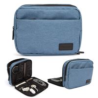 Electronic Accessories Organizer,Travel Cable Cord Storage Bag for Power Bank, Mouse, Data Cable, Headphone Cable, USB Cable