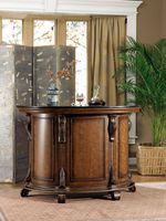 Powell Bourbon Street Traditional Bar with Black Granite Top