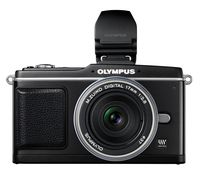 Olympus PEN E-P2 12.3 MP Micro Four Thirds Mirrorless Digital Camera with 17mm f/2.8 Lens and Electronic View Finder