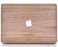WOODWE Real Wood MacBook Skin for Mac Pro 13 inch Non Retina Display | with CD Drive; Model: A1278; Mid 2009 - Mid 2012 | Natural Walnut | TOP ONLY