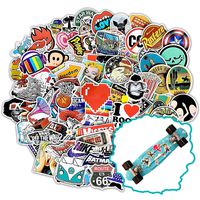 Style-B 100Pcs Featured Stickers(50~500 Pcs/Pack),Suitable for children and adults of all ages，Fast Shipped by Amazon. Decals Vinyls for Laptop,Kids,Cars,Motorcycle,Bicycle,Skateboard