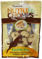 Scott Pet Nt007 Nutri Champs What Kent Bone With Chicken Wrap Dog Chew (7 Count), 4"
