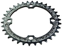 RaceFace 104mm Single Chain Ring, Black, 34T 9/10/11 Speed