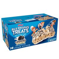 Kellogg's Rice Krispies Treats Crispy Marshmallow Squares, Cookies 'N' Crème, 14 - 0.78 oz