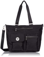 Baggallini Hong Kong Laptop Tote, Black