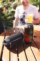 DURAGADGET Black Protective Hard EVA Case - Suitable for use with JBL Flip 4 | Flip 3 | Flip 2 | Pulse | Charge 2Plus & Charge