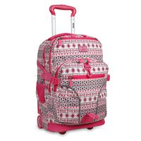 J World New York Lunar Laptop Rolling Backpack, Skandi Pink, 19.5"