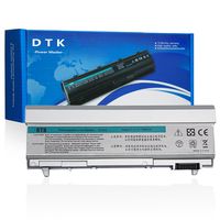 DTK 11.1V 6600mAh 9-Cell Replacement Laptop Battery for Dell Latitude E6400 E6410 E6500 E6510 Precision M2400 M4400 M4500 Notebook