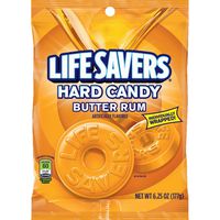 Lifesavers Butter Rum Hard Candy Bag, 6.25 ounce