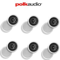 Polk Audio MC80 High Performance in-Ceiling Speaker (6-Pack)
