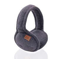 Sound Huggle Bluetooth Earmuffs Headphones - Fleece Charcoal