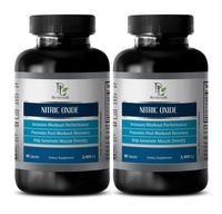Energy and Focus Supplement - Natural Nitric Oxide - 2400MG - Nitric Oxide Enhancement - 2 Bottles (180 Capsules)