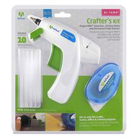 AdTech W05643 Crafter's Gift Pack with Detailer Glue Gun, Clear Glue Sticks and Glue Runner