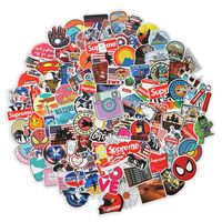100pcs Random Waterproof Sticker Laptop Guitar Skateboard Water Bottles Luggage Car Bicycles Decals, Stickers for Kids,hydroflasks, Teens, Teachers 01