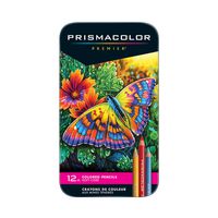 Prismacolor 3596T  Premier Colored Pencils, Soft Core, 12 Count