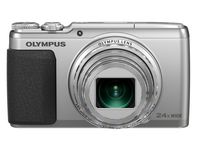 Olympus Stylus SH-50 iHS Digital Camera with 24x Optical Zoom and 3-Inch LCD (Silver) (Old Model)