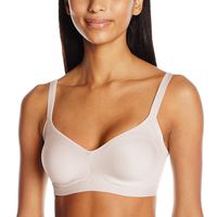 Warner's Women's Easy Does It No Bulge Wire-Free Bra Bra, Rosewater, XL