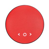 TIC Cookie Ultra-Portable Outdoor Waterproof Bluetooth Speaker (Red)